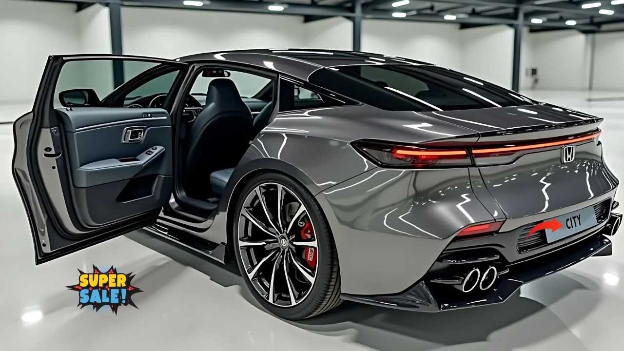 Honda City 2025 Unveiled Sleek Design, Hybrid Power & Smart Cabin Technology