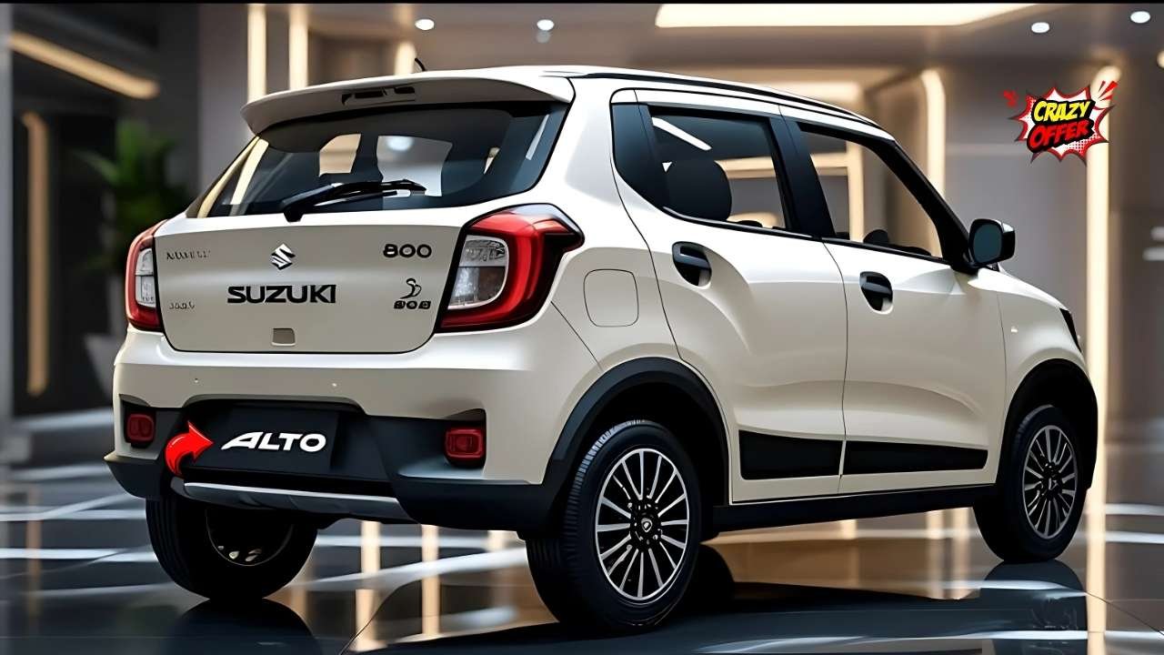 Maruti Alto 800 2025 Unveiled Touchscreen, Airbags & Best-in-Class Mileage at Budget Price